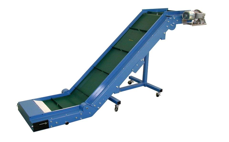 L-образный наклонный конвейер